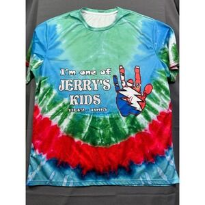 VTG I am one of Jerry Kids Grateful Dead Tie Dye T Shirt 2XL TXSY1338-2XL Men's